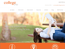 Tablet Screenshot of collegeprep.biz